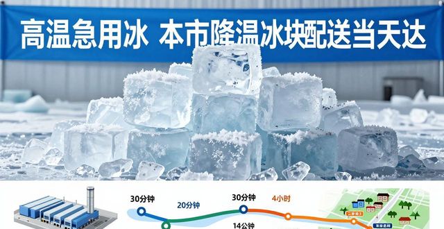 降温冰块配送流程_高效靠谱冰块运输_下城降温冰块配送